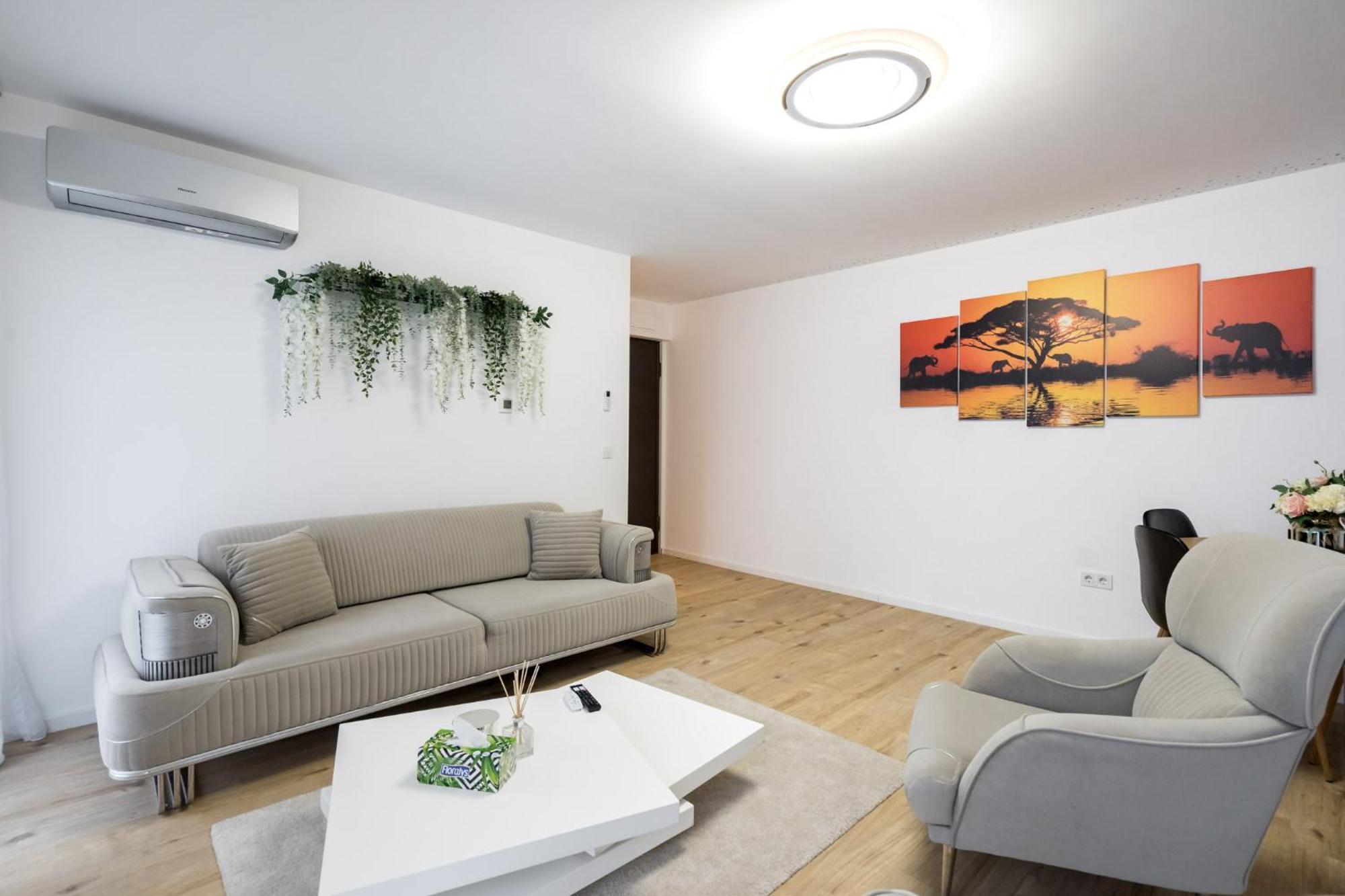 Breeze - Modern Escape In Pipera Apartment Bucharest Luaran gambar